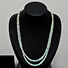Natural Multi Color Opal 90.75 Ct. Wtih 925 Sterling Silver Jewelry Necklace 17 Inch.  Natural Multi Color Opal 90.75 Ct. Wtih 925 Sterling Silver Jewelry Necklace 17 Inch.
