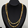 Natural Multi Color Opal 127.45 Ct. Wtih Matal Jewelry Necklace 18 Inch.  Natural Multi Color Opal 127.45 Ct. Wtih Matal Jewelry Necklace 18 Inch.