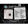 Natural Black Diamond 3.28 Ct. Round Brilliant Cut 9.08 x 6.06 Mm. From Belgium