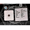 Natural Black Diamond 1.86 Ct. Round Brilliant Cut 7.30 x 5.19 Mm. From Belgium