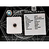 Natural Black Diamond 2.71 Ct. Round Brilliant Cut 8.05 x 5.67 Mm. From Belgium