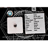 Certified Natural Black Diamond 1.79 Ct. Round Brilliant Cut 7.06 x 5.33 Mm Certified Natural Black Diamond 1.79 Ct. Round Brilliant Cut 7.06 x 5.33 Mm