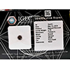 Certified Natural Black Diamond 1.78 Ct. Round Brilliant Cut 7.40 x 4.71 Mm Certified Natural Black Diamond 1.78 Ct. Round Brilliant Cut 7.40 x 4.71 Mm