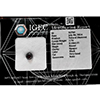 Certified Natural Black Diamond 2.74 Ct. Round Brilliant Cut 8.18 x 6.15 Mm Certified Natural Black Diamond 2.74 Ct. Round Brilliant Cut 8.18 x 6.15 Mm