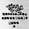 Natural Black Diamond 1.18 Ct. 50 Pcs Round Diamond Cut 1.6 Mm Natural Black Diamond 1.18 Ct. 50 Pcs Round Diamond Cut 1.6 Mm