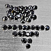 Natural Black Diamond 1.21 Ct. 50 Pcs Round Diamond Cut 1.9 Mm Natural Black Diamond 1.21 Ct. 50 Pcs Round Diamond Cut 1.9 Mm