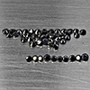 Natural Black Diamond 1.18 Ct. 50 Pcs Round Diamond Cut 1.8 Mm Natural Black Diamond 1.18 Ct. 50 Pcs Round Diamond Cut 1.8 Mm