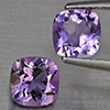 Natural Purple Amethyst 1.89 Ct. 2 Pcs Cushion Shape 6.4 Mm Gemstone From Brazil Natural Purple Amethyst 1.89 Ct. 2 Pcs Cushion Shape 6.4 Mm Gemstone From Brazil