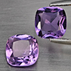 Natural Purple Amethyst 1.68 Ct. 2 Pcs Cushion Shape 6.4 Mm Gemstone From Brazil Natural Purple Amethyst 1.68 Ct. 2 Pcs Cushion Shape 6.4 Mm Gemstone From Brazil