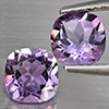 Natural Purple Amethyst 1.81 Ct. 2 Pcs Cushion Shape 6.3 Mm Gemstone From Brazil Natural Purple Amethyst 1.81 Ct. 2 Pcs Cushion Shape 6.3 Mm Gemstone From Brazil