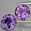 Natural Purple Amethyst 3.92 Ct. 2 Pcs Round Shape 8.2 Mm Gemstone From Brazil Natural Purple Amethyst 3.92 Ct. 2 Pcs Round Shape 8.2 Mm Gemstone From Brazil