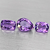 Natural Purple Amethyst 8.26 Ct. 3 Pcs Mixed Shape Gemstone From Brazil Natural Purple Amethyst 8.26 Ct. 3 Pcs Mixed Shape Gemstone From Brazil
