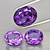 Natural Purple Amethyst 11.67 Ct. 3 Pcs Mixed Shape Gemstone From Brazil Natural Purple Amethyst 11.67 Ct. 3 Pcs Mixed Shape Gemstone From Brazil