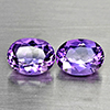 Natural Purple Amethyst 5.29 Ct. 2 Pcs Oval Shape 10.4 x 8.1 Mm Gemstone From Brazil Natural Purple Amethyst 5.29 Ct. 2 Pcs Oval Shape 10.4 x 8.1 Mm Gemstone From Brazil