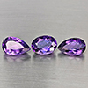 Natural Purple Amethyst 11.30 Ct. 3 Pcs Mixed Shape Gemstone From Brazil Natural Purple Amethyst 11.30 Ct. 3 Pcs Mixed Shape Gemstone From Brazil