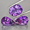 Natural Purple Amethyst 12.02 Ct. 3 Pcs Mixed Shape Gemstone From Brazil Natural Purple Amethyst 12.02 Ct. 3 Pcs Mixed Shape Gemstone From Brazil