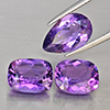 Natural Purple Amethyst 9.39 Ct. 3 Pcs Mixed Shape Gemstone From Brazil Natural Purple Amethyst 9.39 Ct. 3 Pcs Mixed Shape Gemstone From Brazil