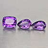 Natural Purple Amethyst 9.58 Ct. 3 Pcs Mixed Shape Gemstone From Brazil Natural Purple Amethyst 9.58 Ct. 3 Pcs Mixed Shape Gemstone From Brazil