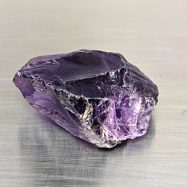 Natural Purple Amethyst Gemstones 127.94 Ct. Rough Shape 40 x 28 Mm. Natural Purple Amethyst Gemstones 127.94 Ct. Rough Shape 40 x 28 Mm.