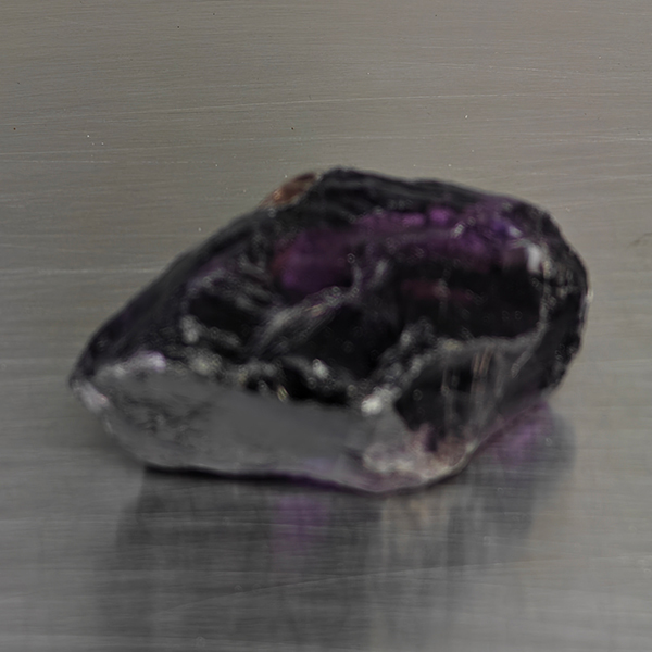 Natural Purple Amethyst Gemstones 111.55 Ct. Rough Shape 40 x 25 Mm. Natural Purple Amethyst Gemstones 111.55 Ct. Rough Shape 40 x 25 Mm.