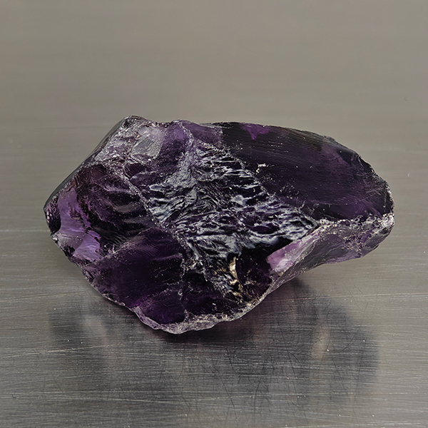 Natural Purple Amethyst Gemstones 107.02 Ct. Rough Shape 40 x 25 Mm. Natural Purple Amethyst Gemstones 107.02 Ct. Rough Shape 40 x 25 Mm.