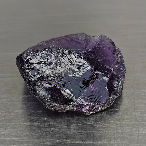 Natural Purple Amethyst Gemstones 109.44 Ct. Rough Shape 40 x 39 Mm. Natural Purple Amethyst Gemstones 109.44 Ct. Rough Shape 40 x 39 Mm.