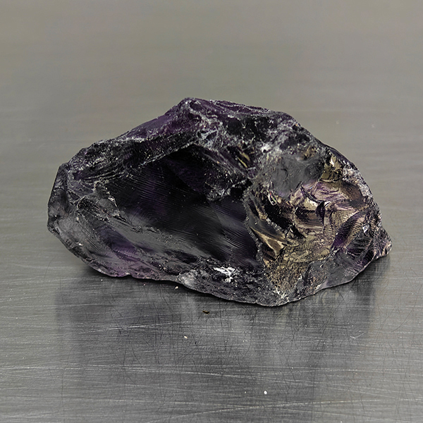 Natural Purple Amethyst Gemstones 128.39 Ct. Rough Shape 44 x 30 Mm. Natural Purple Amethyst Gemstones 128.39 Ct. Rough Shape 44 x 30 Mm.