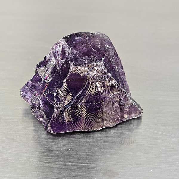 Natural Purple Amethyst Gemstones 78.21 Ct. Rough Shape 30 x 23 Mm. Natural Purple Amethyst Gemstones 78.21 Ct. Rough Shape 30 x 23 Mm.