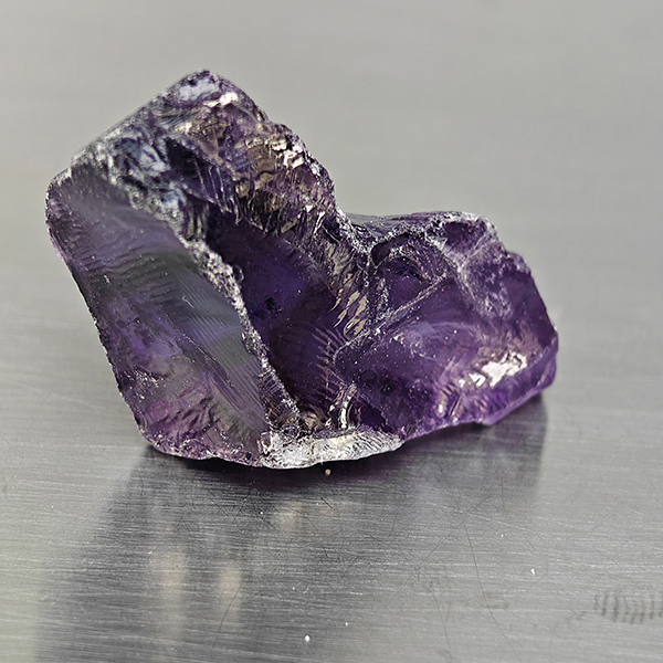 Natural Purple Amethyst Gemstones 53.23 Ct. Rough Shape 40 x 16 Mm. Natural Purple Amethyst Gemstones 53.23 Ct. Rough Shape 40 x 16 Mm.