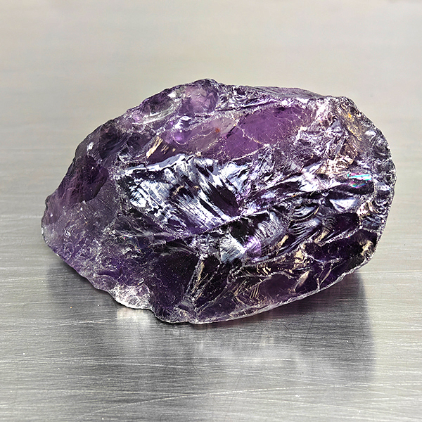 Natural Purple Amethyst Gemstones 157.34 Ct. Rough Shape 51 x 30 Mm. Natural Purple Amethyst Gemstones 157.34 Ct. Rough Shape 51 x 30 Mm.