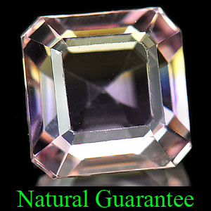 58 Ct. Clean Octagon Natural Bi Color Ametrine Gem  