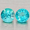 Natural Paraiba Color Apatite 1.09 Ct. 2 Pcs Round Shape 5 Mm Gemstones Natural Paraiba Color Apatite 1.09 Ct. 2 Pcs Round Shape 5 Mm Gemstones
