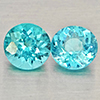 Natural Paraiba Color Apatite 1.03 Ct. 2 Pcs Round Shape 5 Mm Gemstones Natural Paraiba Color Apatite 1.03 Ct. 2 Pcs Round Shape 5 Mm Gemstones