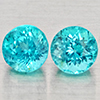 Natural Paraiba Color Apatite 1.05 Ct. 2 Pcs Round Shape 5 Mm Gemstones Natural Paraiba Color Apatite 1.05 Ct. 2 Pcs Round Shape 5 Mm Gemstones