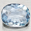 Natural Light Blue Aquamarine 1.14 Ct. Oval Shape 7.8 x 6.4 Mm Gemstone Natural Light Blue Aquamarine 1.14 Ct. Oval Shape 7.8 x 6.4 Mm Gemstone