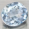 Natural Light Blue Aquamarine 1.12 Ct. Oval Shape 7.2 x 6.2 Mm Gemstone Natural Light Blue Aquamarine 1.12 Ct. Oval Shape 7.2 x 6.2 Mm Gemstone