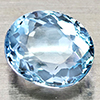 Natural Baby Blue Aquamarine 1.03 Ct. Oval Shape 7 x 6 Mm Gemstone From Brazil Natural Baby Blue Aquamarine 1.03 Ct. Oval Shape 7 x 6 Mm Gemstone From Brazil