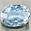 Natural Baby Blue Aquamarine 0.94 Ct. Oval Shape 7.5 x 5.6 Mm Gemstone From Brazil Natural Baby Blue Aquamarine 0.94 Ct. Oval Shape 7.5 x 5.6 Mm Gemstone From Brazil