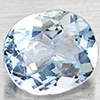 Natural Light Blue Aquamarine 1.11 Ct. Oval Shape 7.4 x 6.4 Mm Gemstone Natural Light Blue Aquamarine 1.11 Ct. Oval Shape 7.4 x 6.4 Mm Gemstone