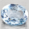 Natural Light Blue Aquamarine 1.04 Ct. Oval Shape 7.2 x 5.6 Mm Gemstone Natural Light Blue Aquamarine 1.04 Ct. Oval Shape 7.2 x 5.6 Mm Gemstone