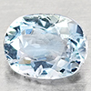 Natural Light Blue Aquamarine 1.18 Ct. Oval Shape 7.8 x 6 Mm Gemstone Natural Light Blue Aquamarine 1.18 Ct. Oval Shape 7.8 x 6 Mm Gemstone