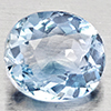 Natural Light Blue Aquamarine 0.85 Ct. Oval Shape 6.7 x 6.1 Mm Gemstone Natural Light Blue Aquamarine 0.85 Ct. Oval Shape 6.7 x 6.1 Mm Gemstone