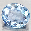 Natural Light Blue Aquamarine 0.90 Ct. Oval Shape 8 x 5.8 Mm Gemstone Natural Light Blue Aquamarine 0.90 Ct. Oval Shape 8 x 5.8 Mm Gemstone