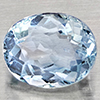 Natural Light Blue Aquamarine 1.99 Ct. Oval Shape 9 x 7.2 Mm Gemstone Natural Light Blue Aquamarine 1.99 Ct. Oval Shape 9 x 7.2 Mm Gemstone