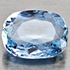 Natural Light Blue Aquamarine 1.14 Ct. Oval Shape 8.1 x 6.2 Mm Gemstone Natural Light Blue Aquamarine 1.14 Ct. Oval Shape 8.1 x 6.2 Mm Gemstone