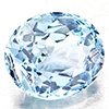 Natural Baby Blue Aquamarine 0.98 Ct. Oval Shape 7 x 5.9 Mm Gemstone From Brazil Natural Baby Blue Aquamarine 0.98 Ct. Oval Shape 7 x 5.9 Mm Gemstone From Brazil