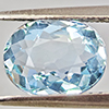 Natural Baby Blue Aquamarine 1.58 Ct. Oval Shape 8.8 x 6.7 Mm Gemstone From Brazil Natural Baby Blue Aquamarine 1.58 Ct. Oval Shape 8.8 x 6.7 Mm Gemstone From Brazil