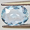Natural Baby Blue Aquamarine 1.11 Ct. Oval Shape 7.8 x 6 Mm Gemstone From Brazil Natural Baby Blue Aquamarine 1.11 Ct. Oval Shape 7.8 x 6 Mm Gemstone From Brazil