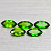 Natural Green Chrome Diopside 1.31 Ct. 5 Pcs Marquise Shape Gemstones