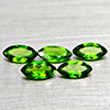 Natural Green Chrome Diopside 1.38 Ct. 5 Pcs Marquise Shape Gemstones